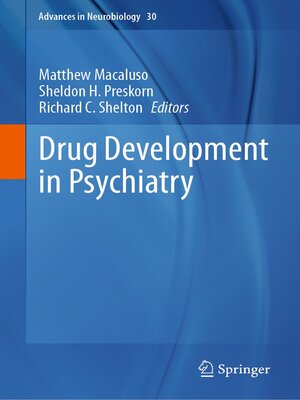 cover image of Drug Development in Psychiatry